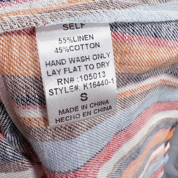 Savanna Jane South Beach Embroidered Top Size Small - Picture 14 of 14